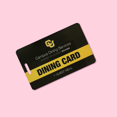 C4C Dining Hall Meal Card