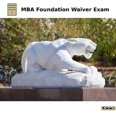 MBA Foundation Waiver Exam