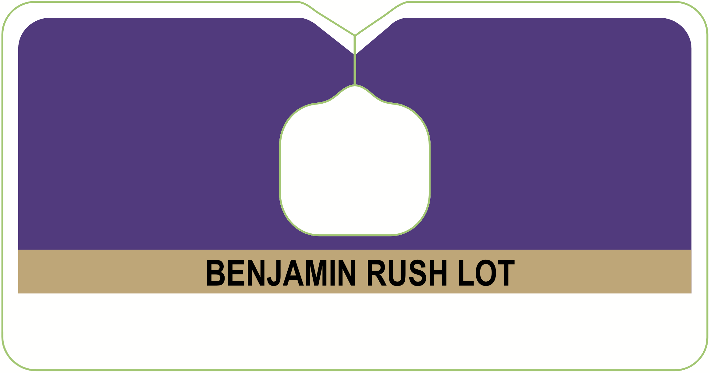Parking Permit (Purple) - Resident Students - Benjamin Rush Lot