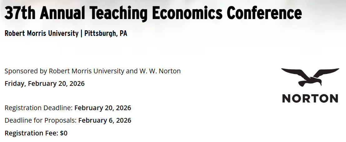 37th Annual Teaching Economics Conference Registration