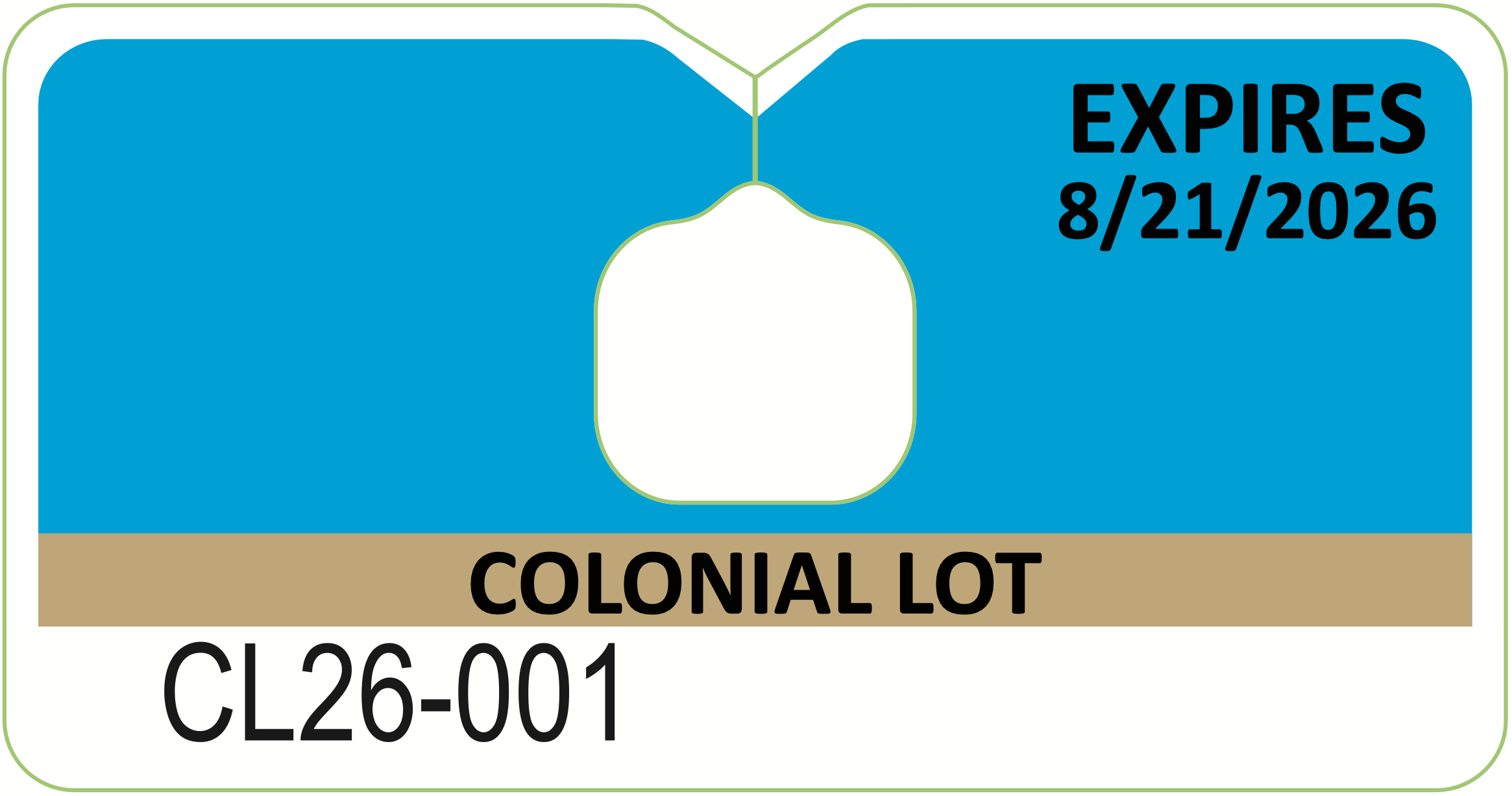 Parking Permit (Blue) - Resident Students - Colonial Lot