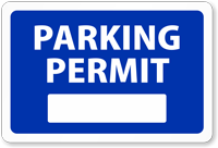 Parking Permit (Blue) - Resident Students