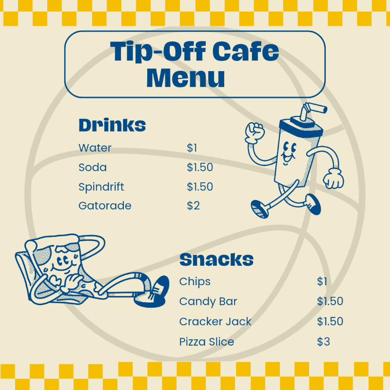 Tip-Off Tournament Concessions