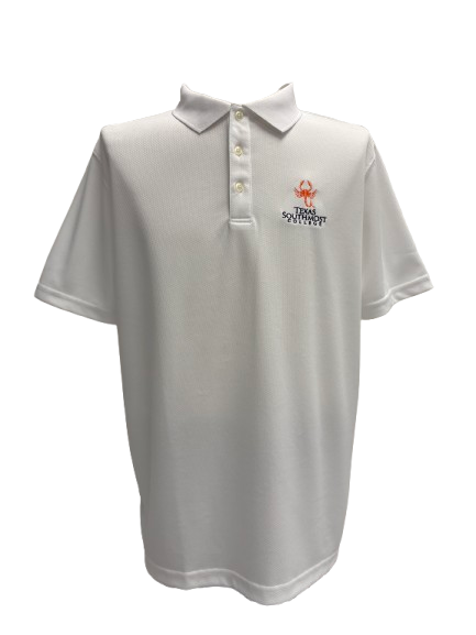 Men's Dry-Mesh Hi-Performance Polo - White