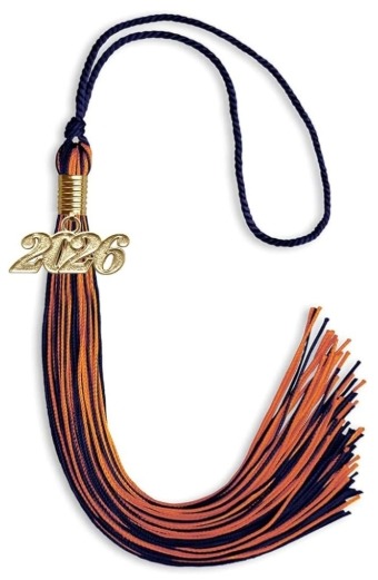 Tassel & 2026 Charm