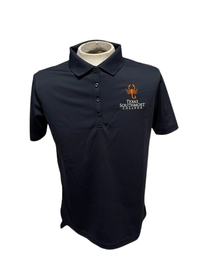 Ladies Dri-Mesh Hi-performance Polo - Navy