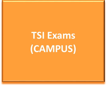 TSI Exams (on Campus)