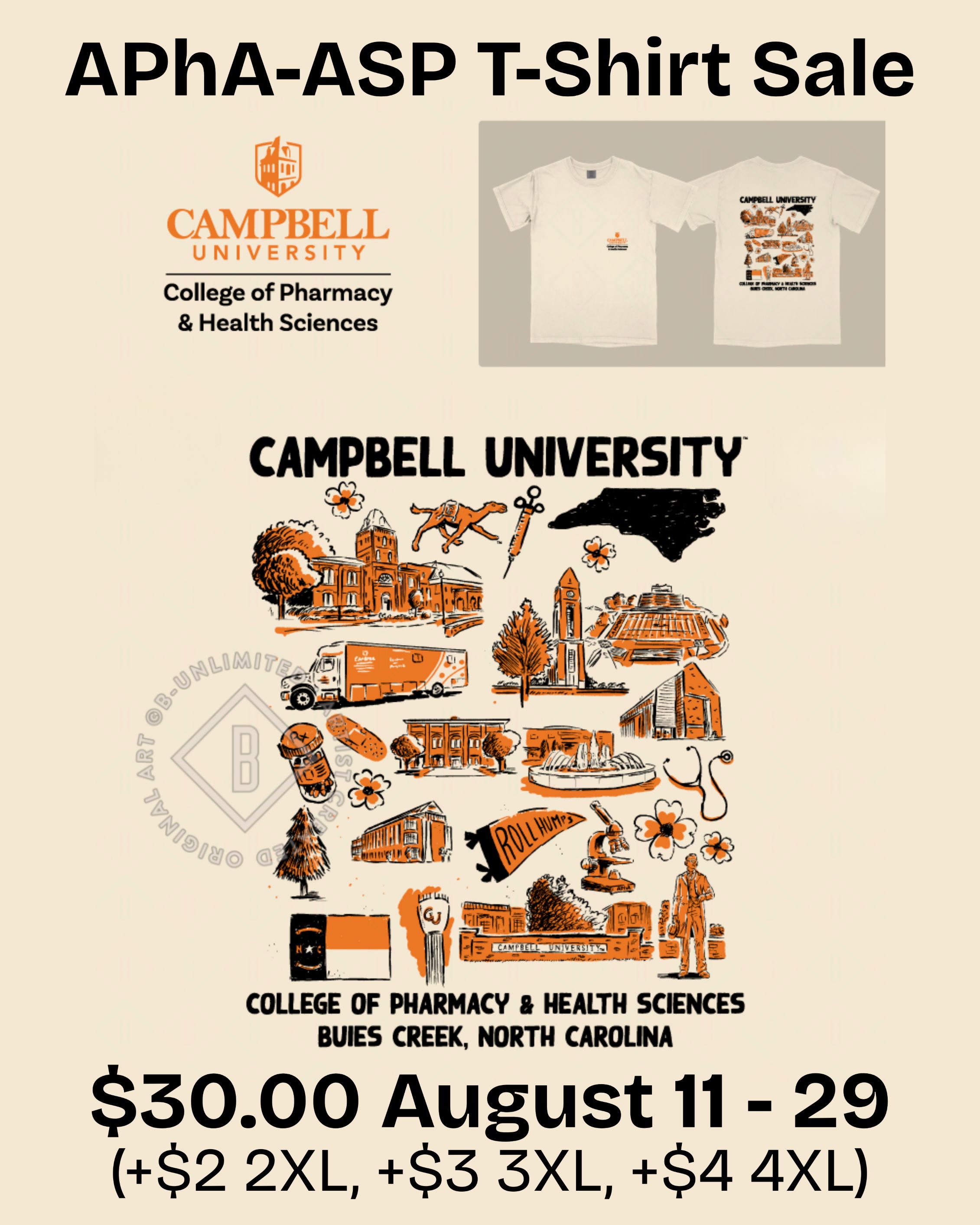 APhA T-shirt Sale