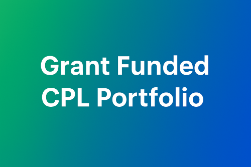 Grant Funded CPL Portfolio
