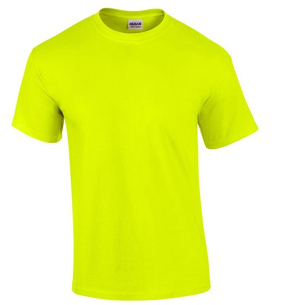 RCC logo T-shirt - Safety Green Small