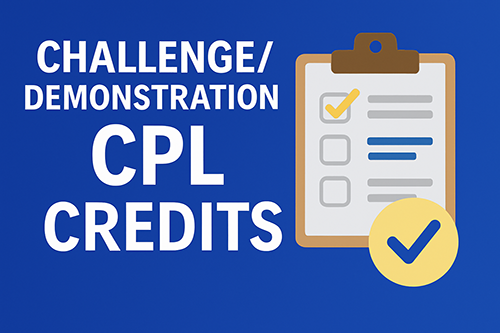 Challenge/Demonstration CPL Credit
