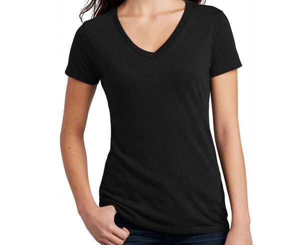 District Perfect Blend V-Neck Tee -Large 