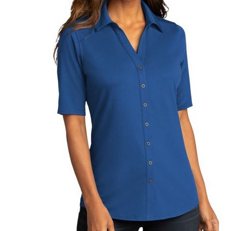 Port Authority Easy Care City Stretch Top,Royal