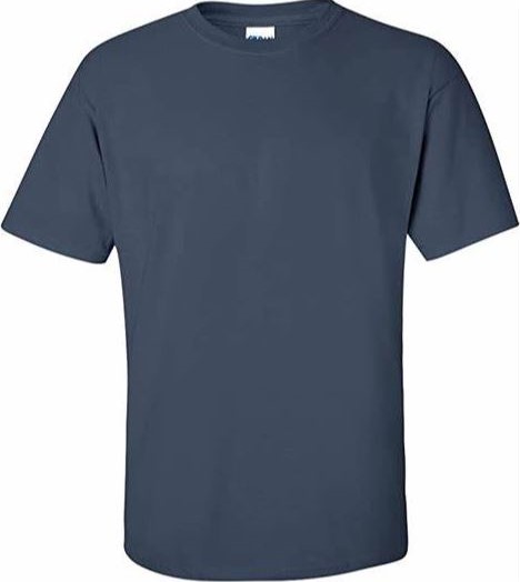 RCC logo T-shirt - Blue Dusk Small
