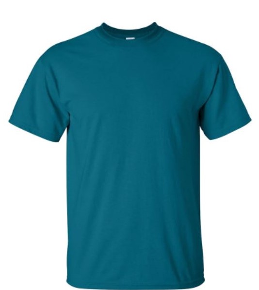 RCC logo T-shirt -Galapagos Blue Large