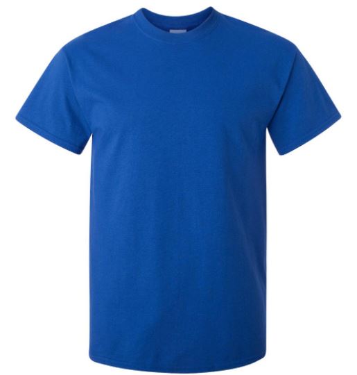 RCC logo T-shirt -Royal Blue Small