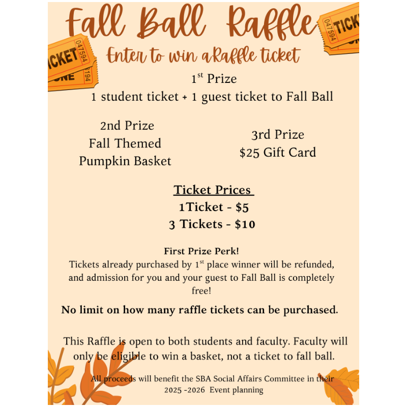 1 Raffle Ticket for $5.00