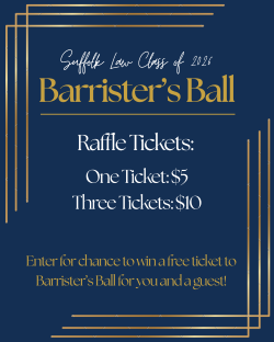 Barrister's Ball 3 Raffle Tickets