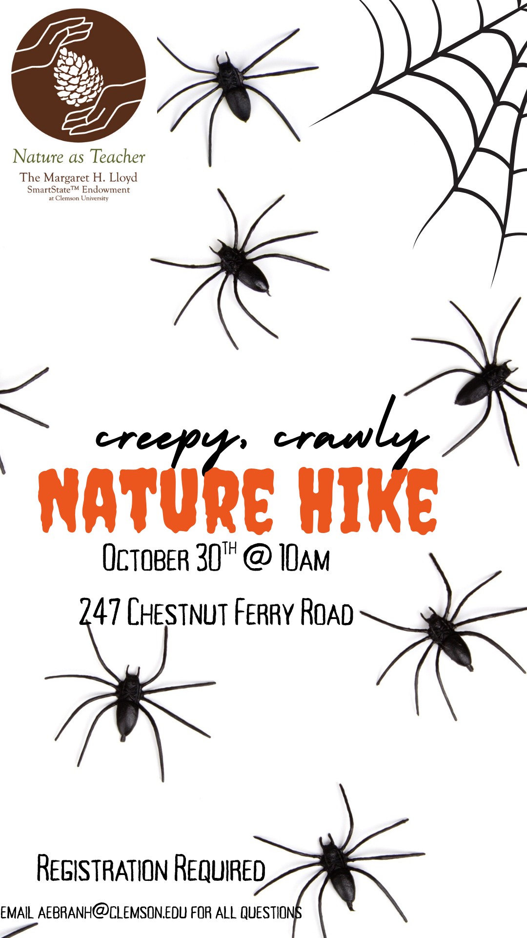 Creepy Crawly Hike  - October 30, 2025
