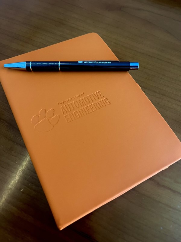 AuE Journal (orange, embossed)