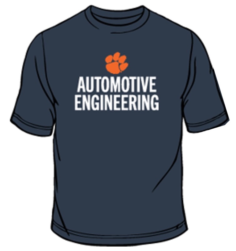 Comfort Colors AUTOMOTIVE ENGINEERING T-shirt, Grey