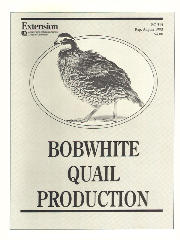 Bobwhite Quail Production