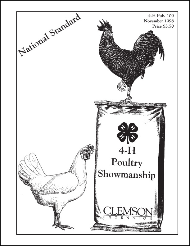 Poultry Showmanship National Standard