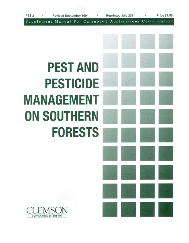 Category 2 Pest and Pesticide Management on Southern Forests