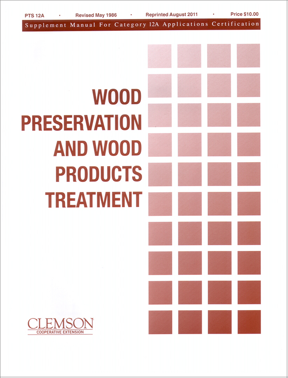 Category 12A Wood Preservation and Wood Products Treatment