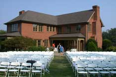 Fran Hanson Center's Upper and Lower Lawns