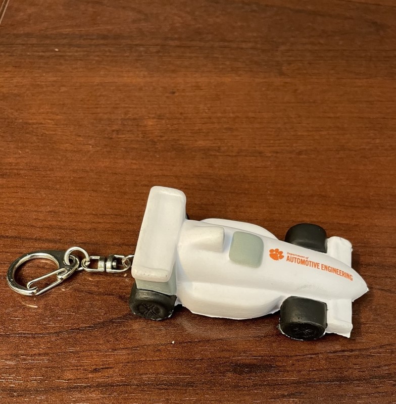 Stress Reliever AuE Race Car Keychain