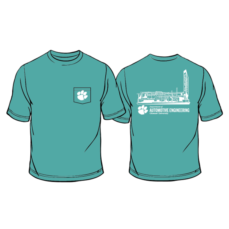 Comfort Colors® Pocket T-Shirt in Seafoam Green