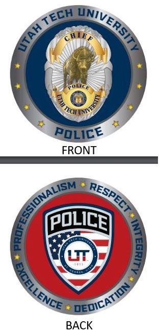 UTPD Challenge Coin