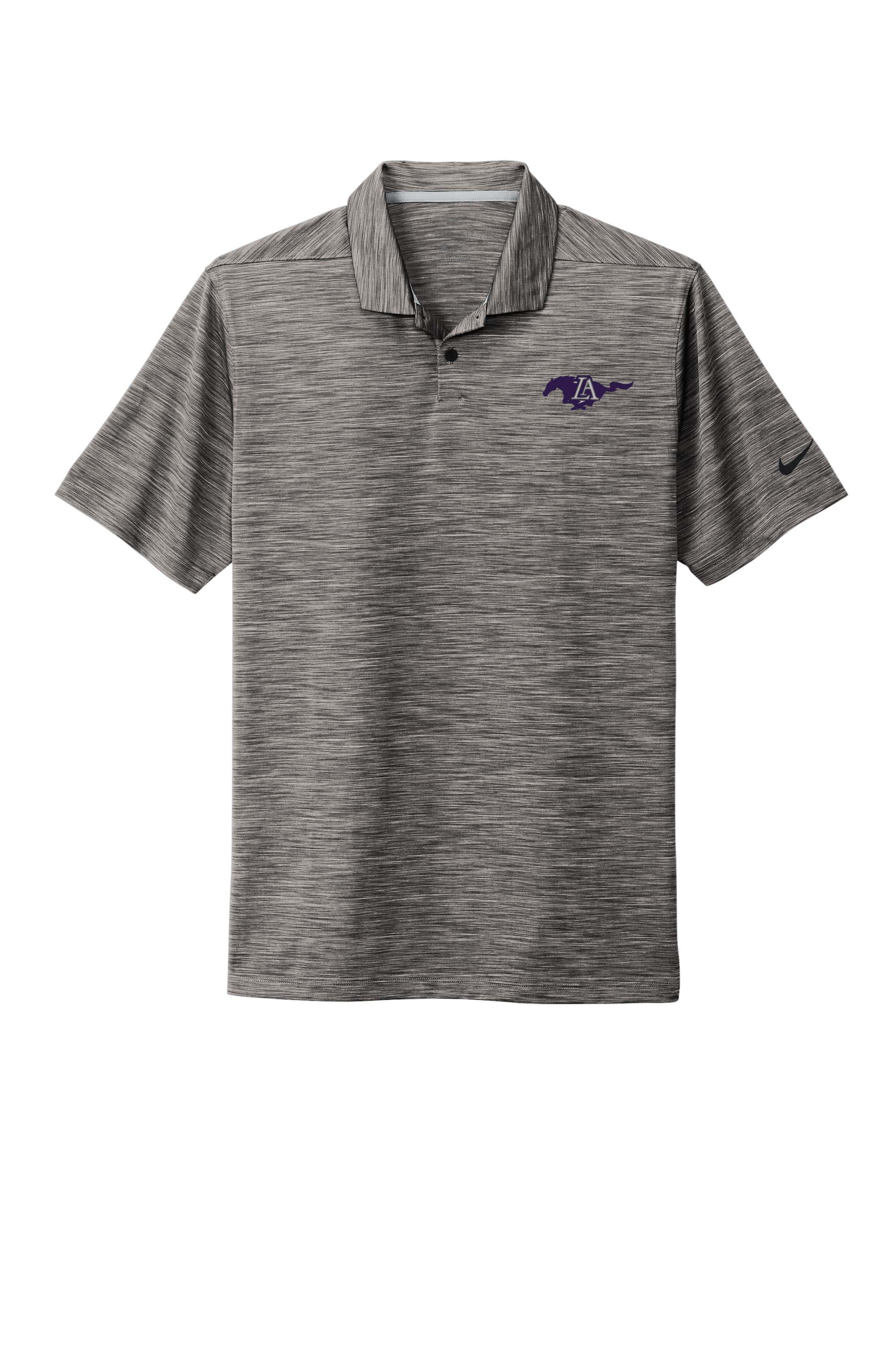 Nike - Dri -Fit Grey/Black Polo