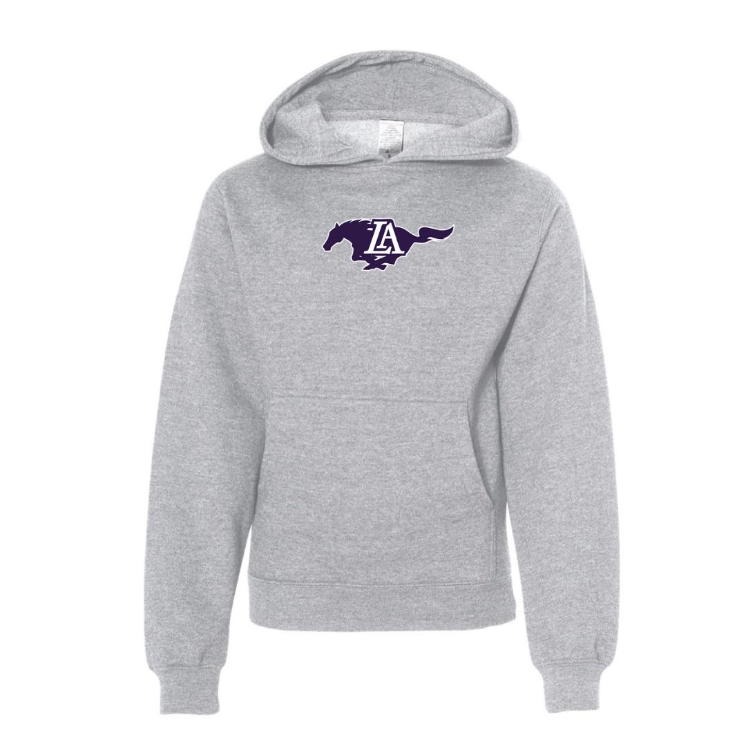Youth Grey Mustang Sweatshirt