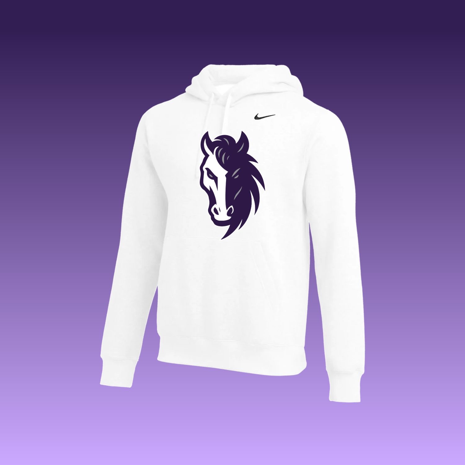 Level Up! White Nike Hoodie