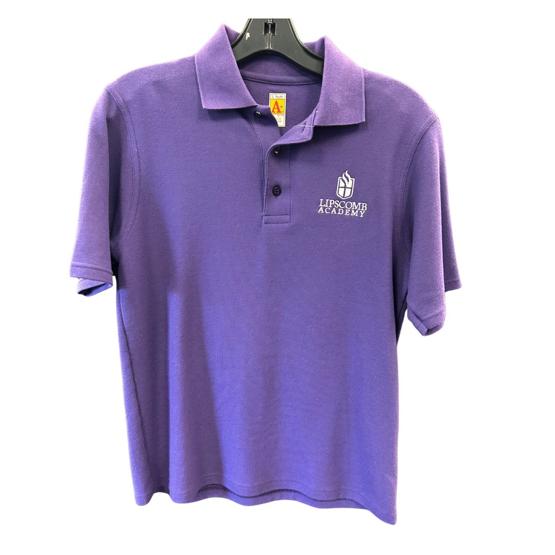 C - Youth Purple Classic Polo