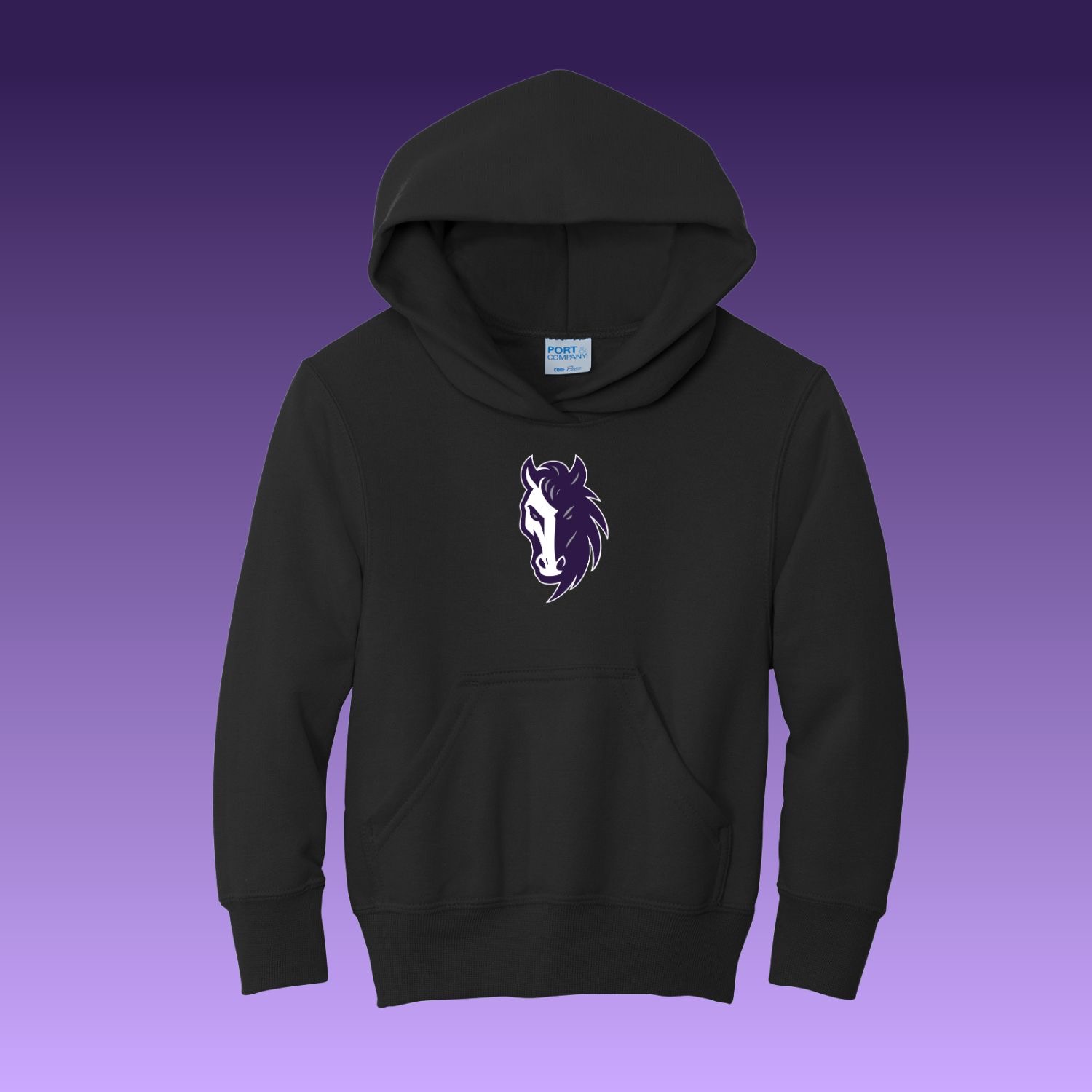 Level up! Youth Black Hoodie