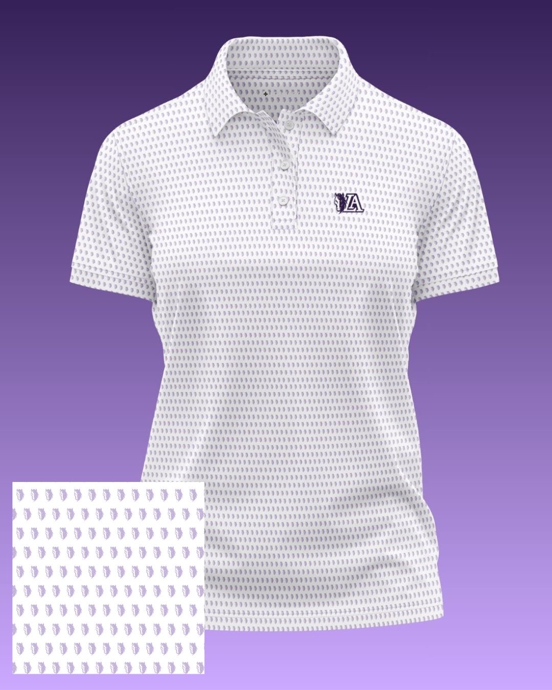 Level Up! Custom Design Lady's Polo