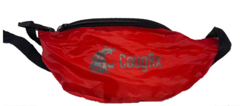 (2613) Fanny Pack - CougRX - Red