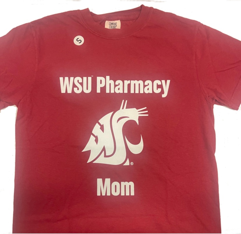 (2518) T-shirt WSU Pharmacy Mom - XXLarge