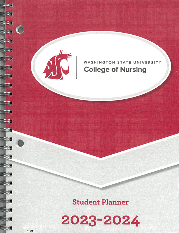 WSU College of Nursing Student Planner 24-25