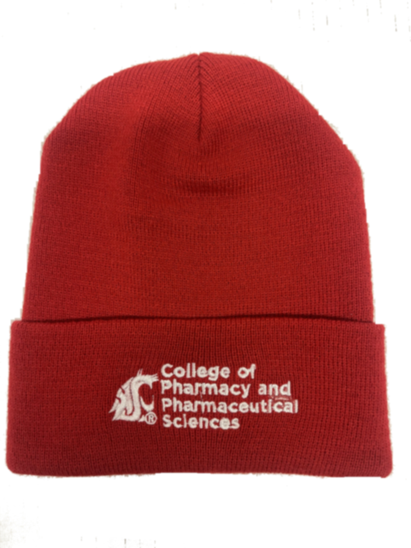 (2618) Beanie Embroidered  - WSU 
