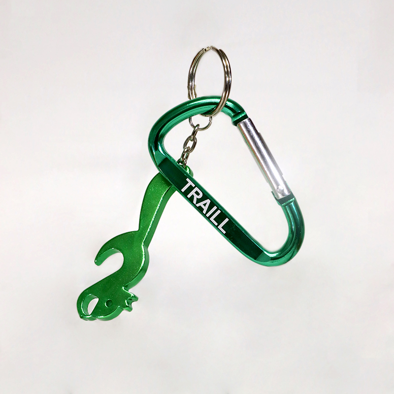 Carabiner & Squirrel Bottle Opener