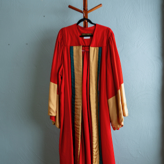 PHD Gown and Hood - PICK UP APRIL 2, 2026