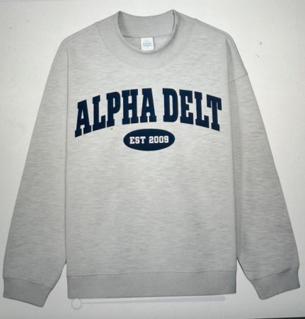 Alpha Delta Mock Neck