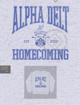 Alpha Delta Kappa Homecoming Shirt