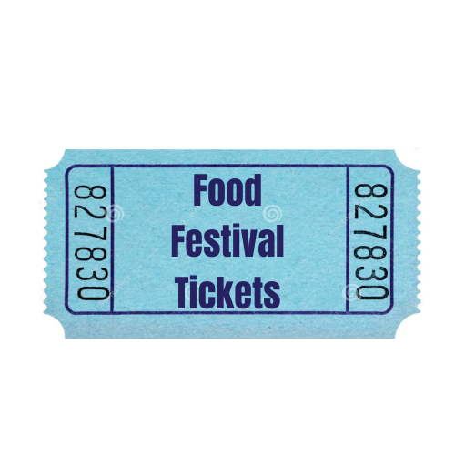 Food Festival Event Ticket