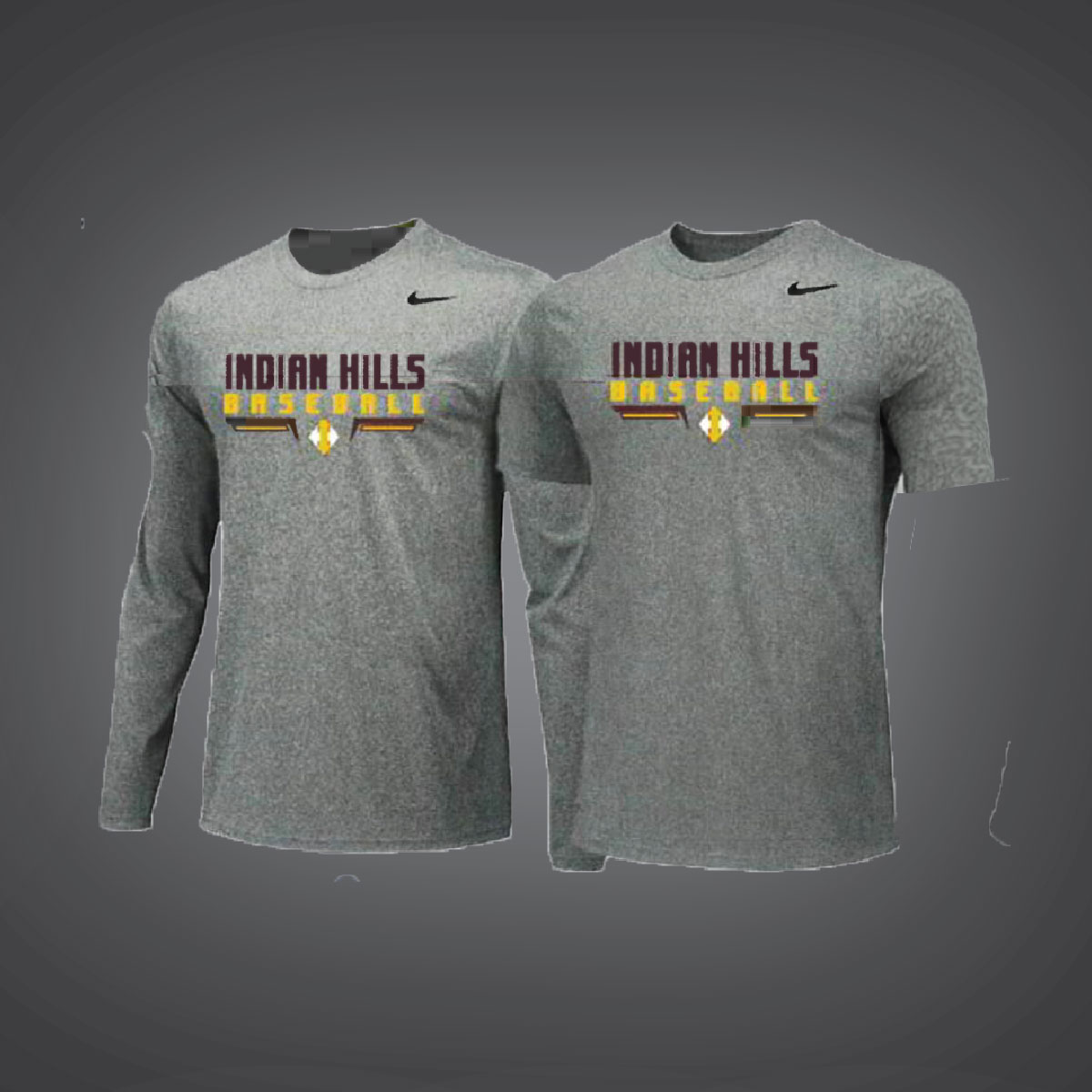 Nike Legend Baseball Short Long Sleeved Tee