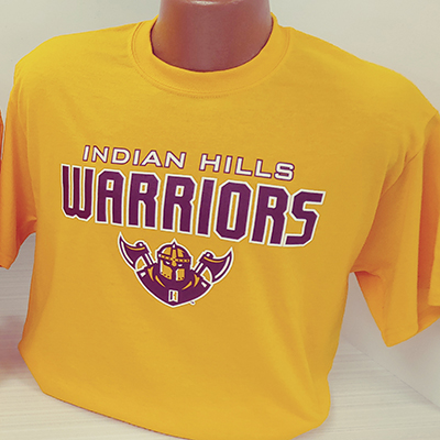 Indian Hills Gold Warriors T-Shirt